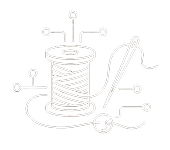 The image of stitches